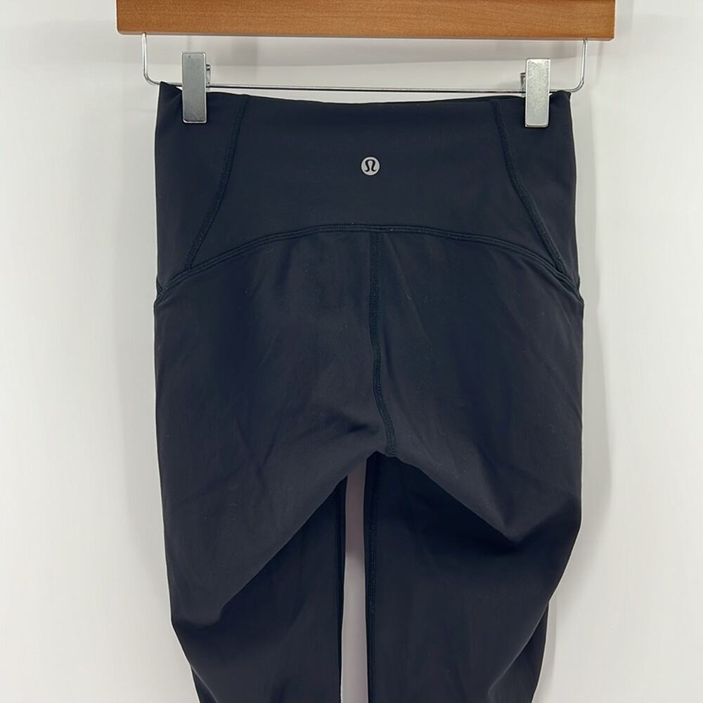 Lululemon Women's Lean In Crop (17") - Black - 4 - Picture 6 of 7